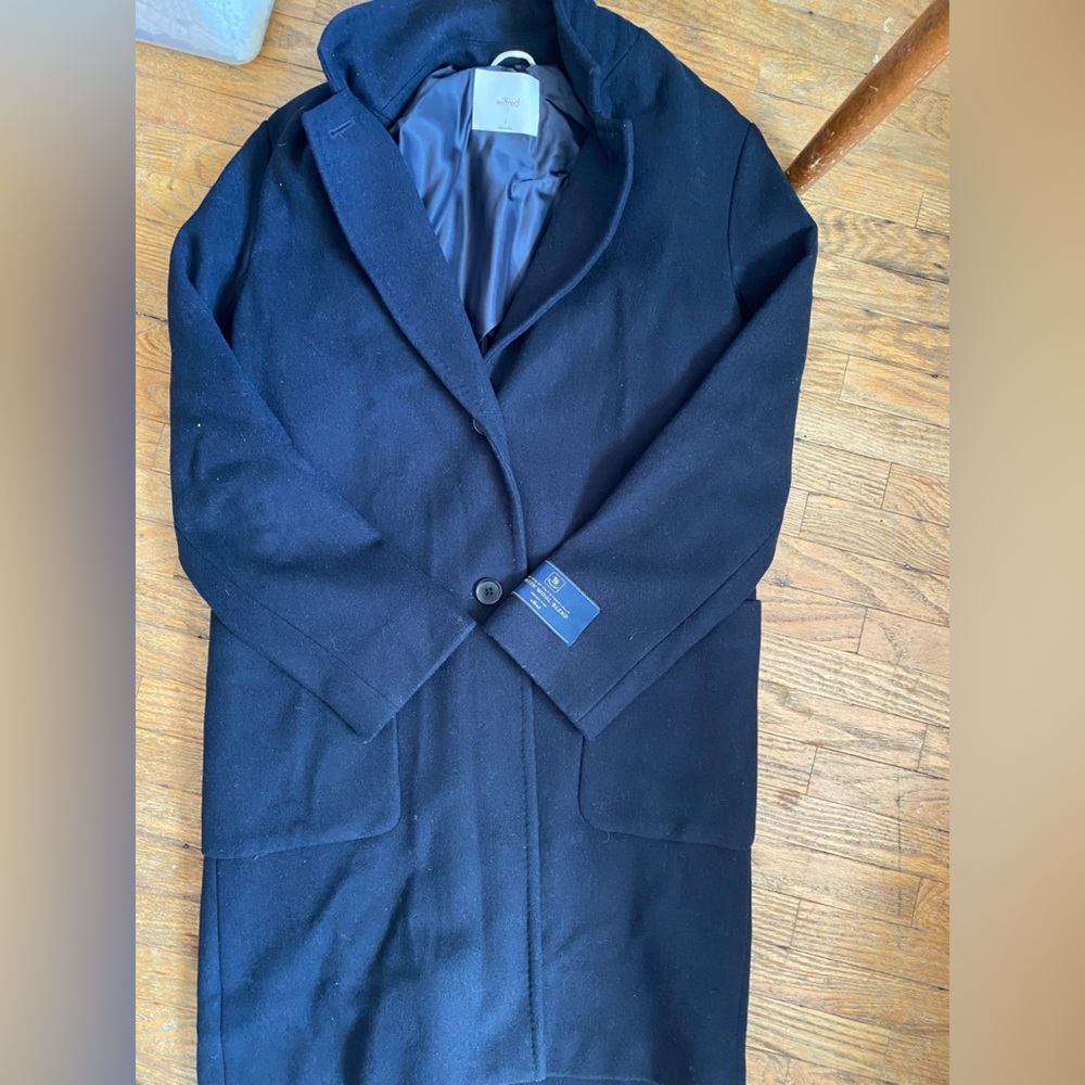 Wilfred Navy Coat size S